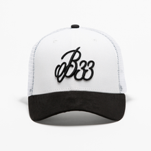 Load image into Gallery viewer, B33 Cap - White/Black

